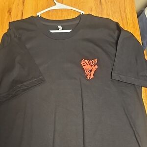 DIXXON Black and Red Short Sleeve Tee